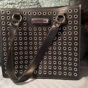 Harley Davidson Leather Tote - Handbag